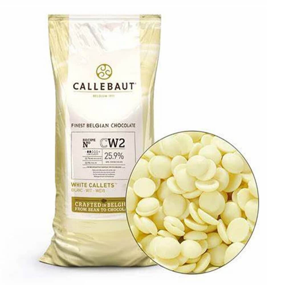 шоколад натур. Select белый "Callebaut" 25,9% Бельгия 10 кг/уп